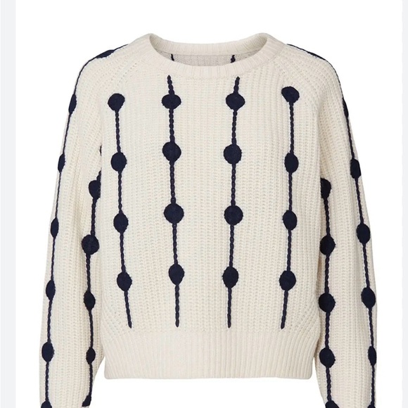 Tory Sport Sweaters - NWT Tory Burch Sport Merino Wool Dot Sweater
